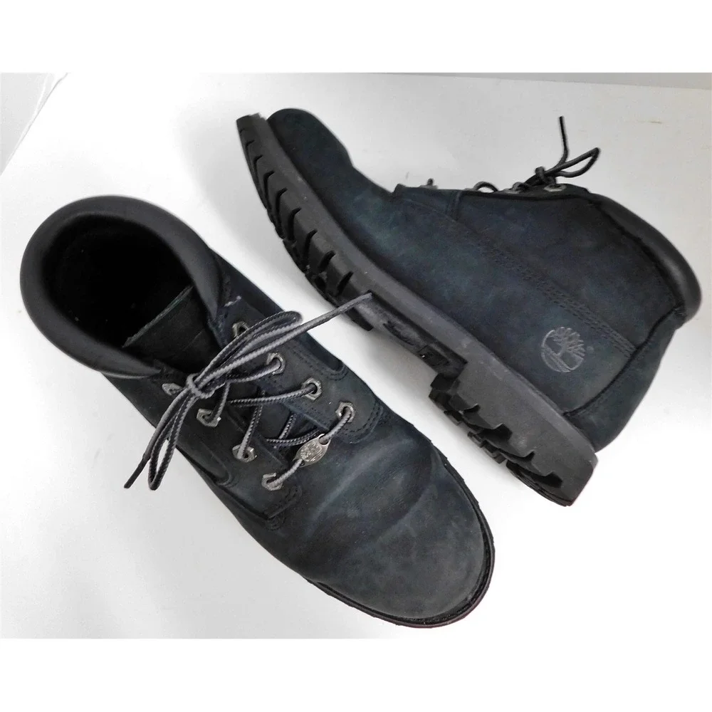 Timberland Nellie Black Nubuck Leather Waterproof Hiking Women's Boots 8.5 M‎